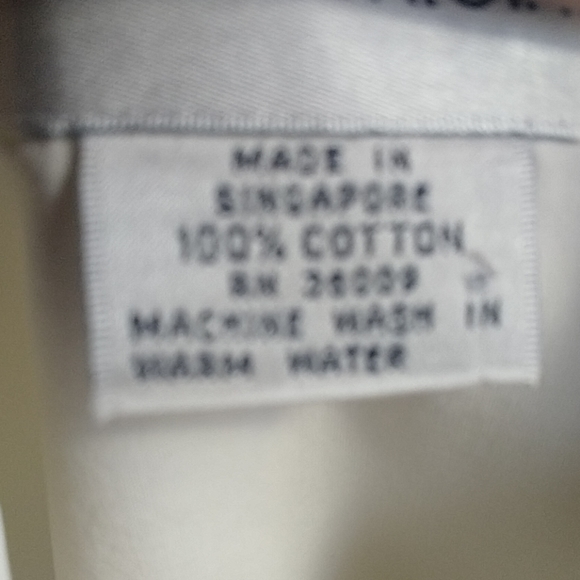 Calvin Klein white button up. - Picture 3 of 3